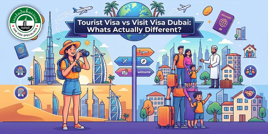 Tourist Visa vs Visit Visa Dubai: Whats Actually Different?